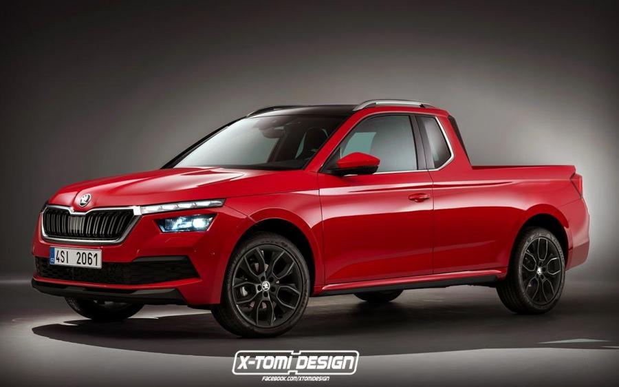Skoda Kamiq Pickup by X-Tomi Design '2019